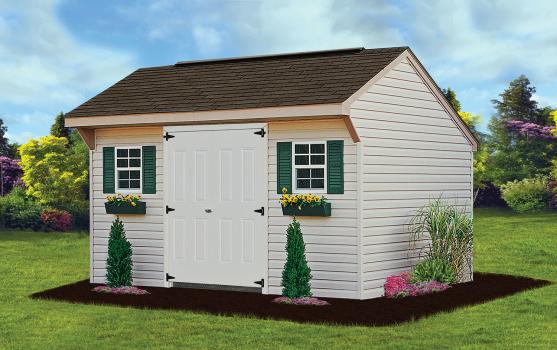 vinyl carriage shed