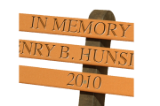 engraving memorial in memory of lasting tribute