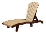 recycled poly seaaira chaise lounge adjustable without arms