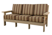 deep seating poly sofa amish made lancaster county