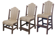 daisy chair collection amish made recycled plastic poly furniture