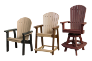 recycled poly great bay chairs and swivel amish made lancaster county