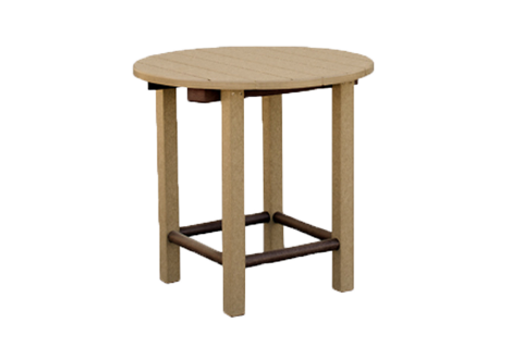 recycled poly side table amish made lancaster county